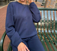 Vintage Havana - Cloud Fleece Crew Neck Sweater