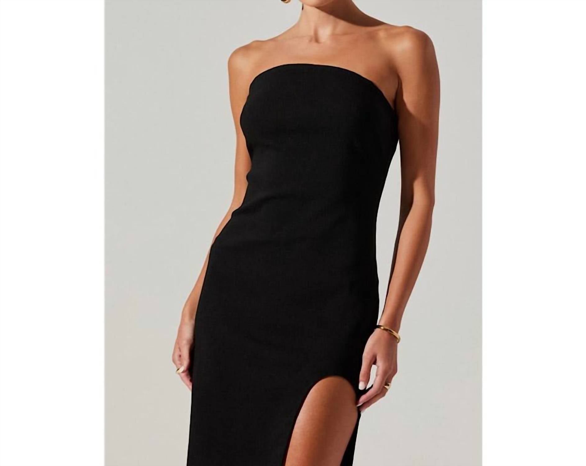 Astr - Idalia Strapless Bodycon Midi Dress