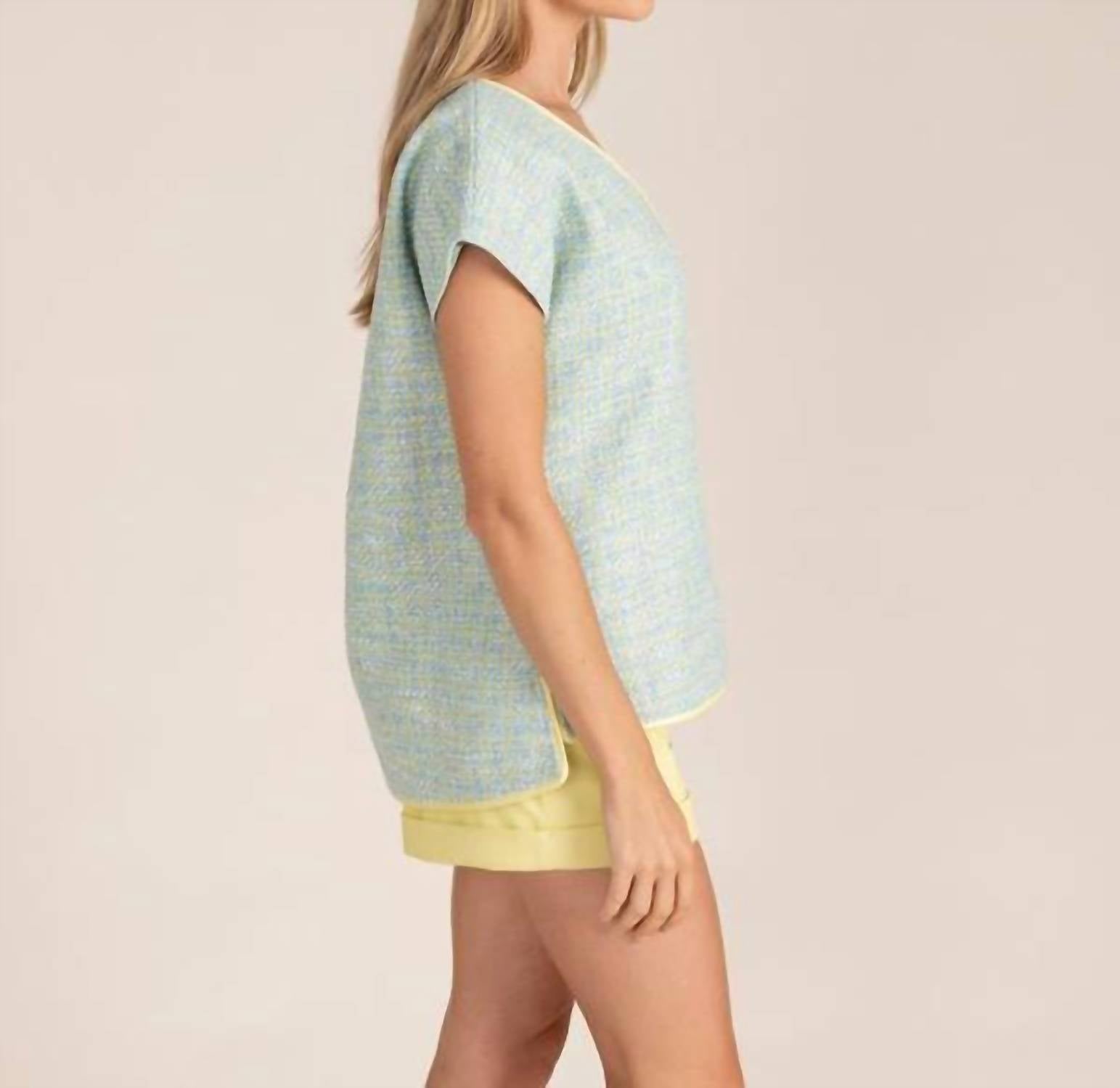 S'Edge - Joan Tweed Top
