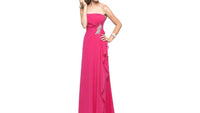 Last Dress - Strapless Chiffon Prom Dress