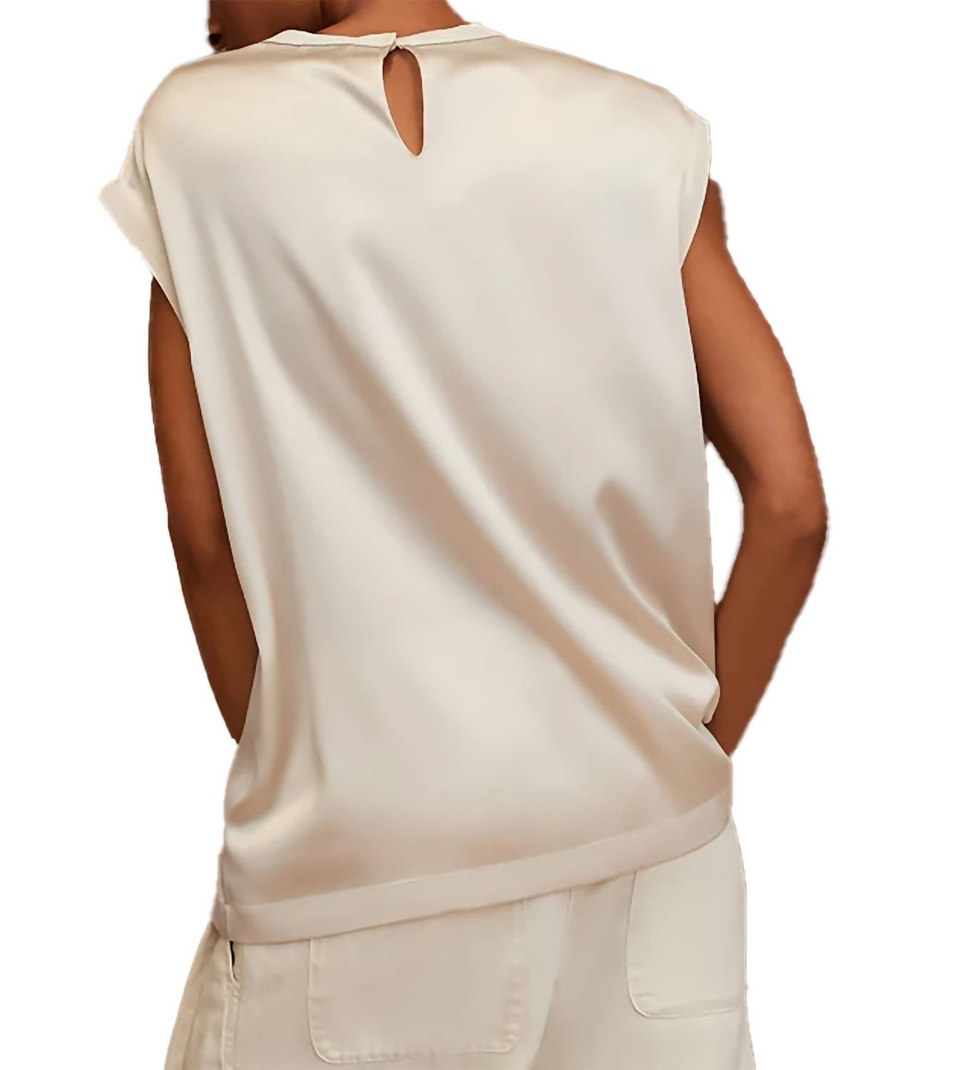 Brunello Cucinelli - Stretch Silk Top
