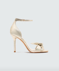 Dolce Vita - Women's Helana Genuine Leather Bow Ankle Strap High Heels