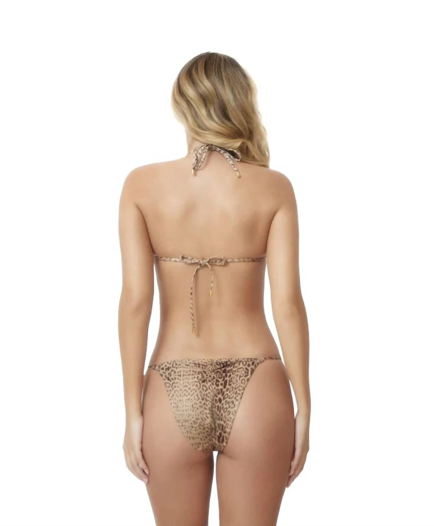 Pq Swim - Raja Embroidered Bikini Bottom