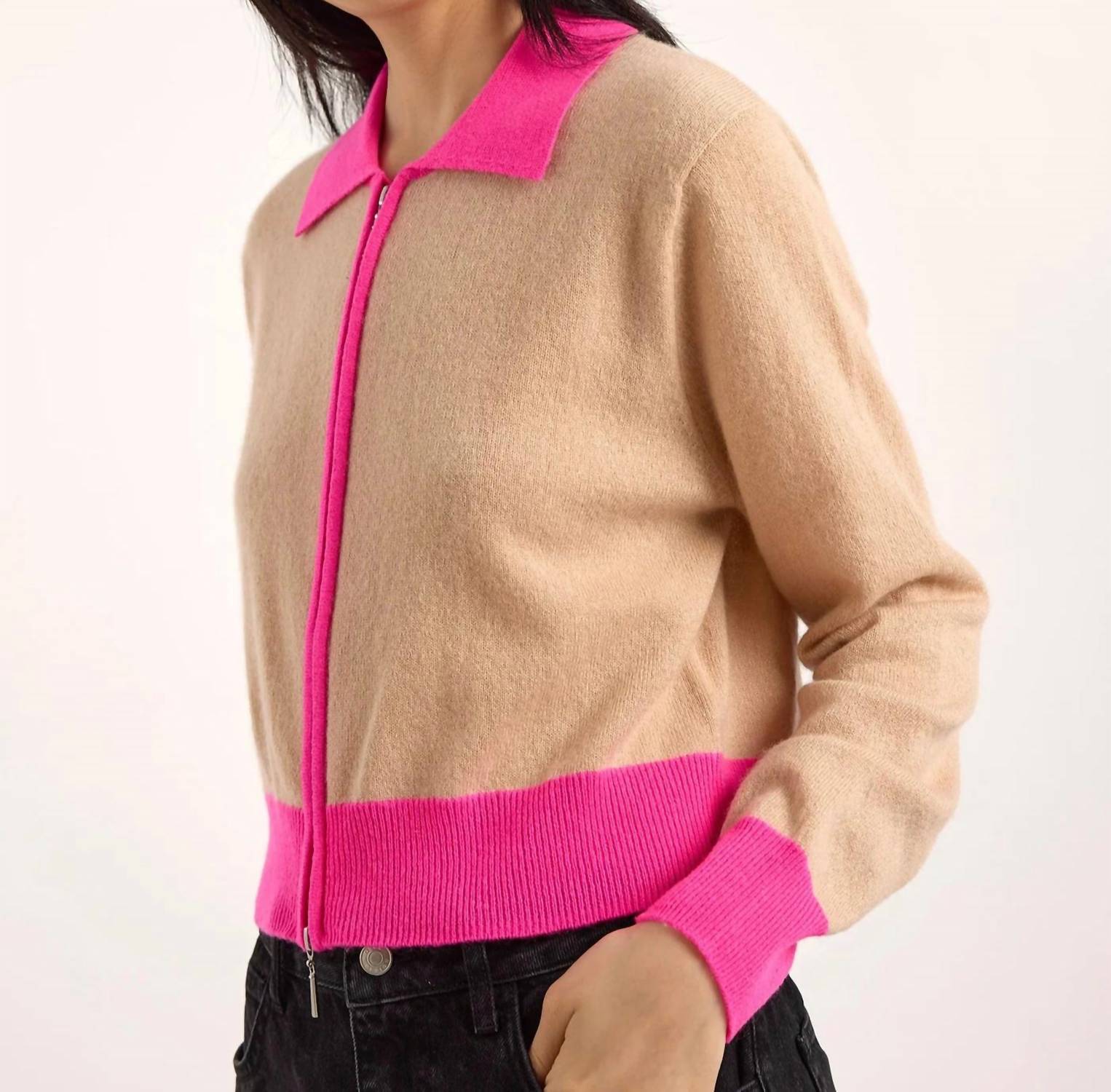 Brodie Cashmere - Katy Color Pop Cashmere Sweater