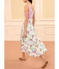 Ulla Johnson - Rowan Silk Midi Skirt