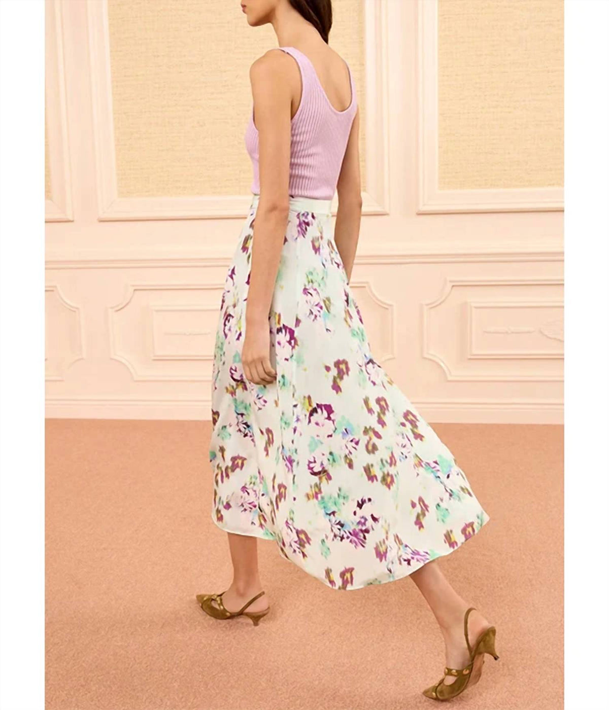 Ulla Johnson - Rowan Silk Midi Skirt