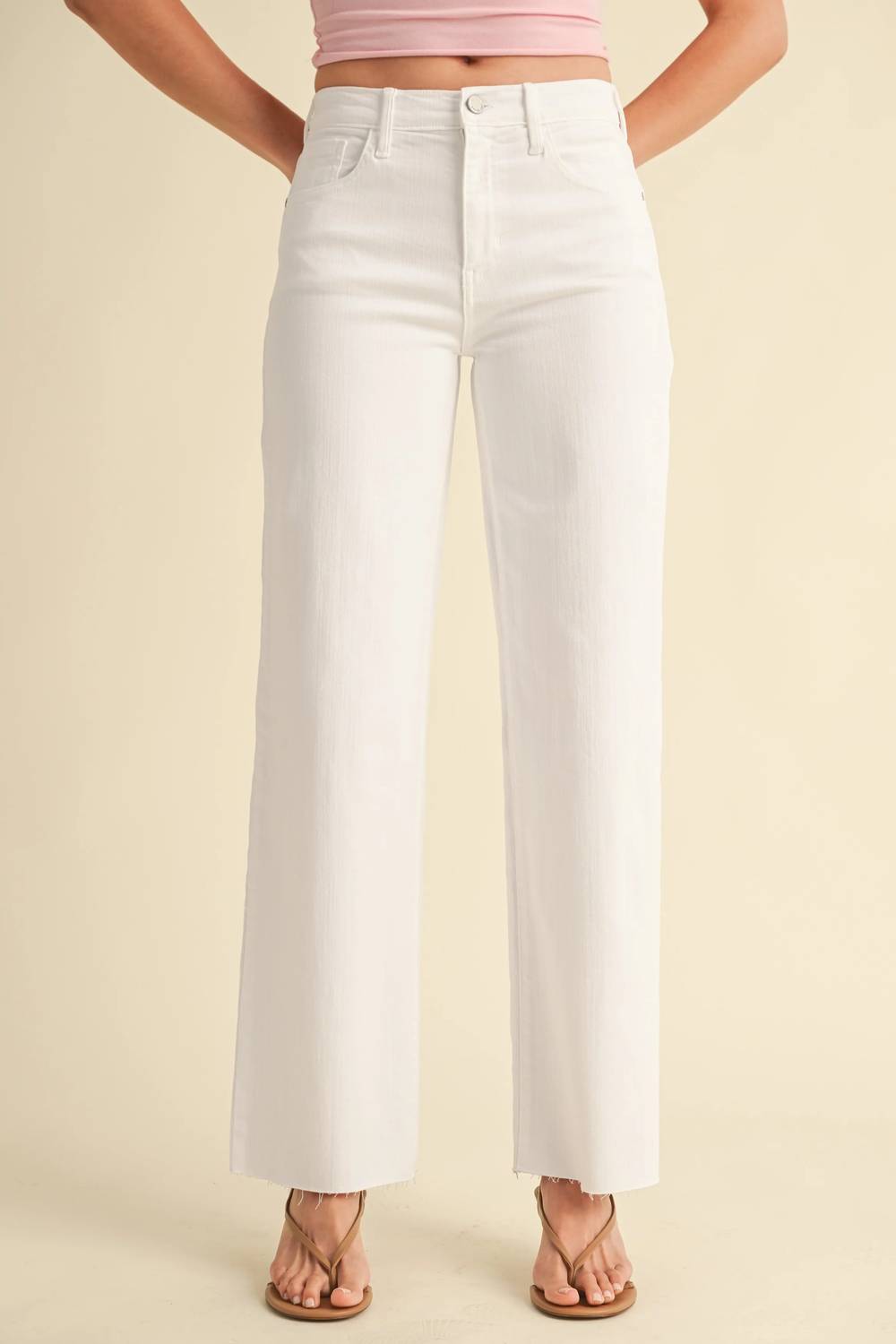 Just Black Denim - Slim Palazzo Scissor Cut Jean