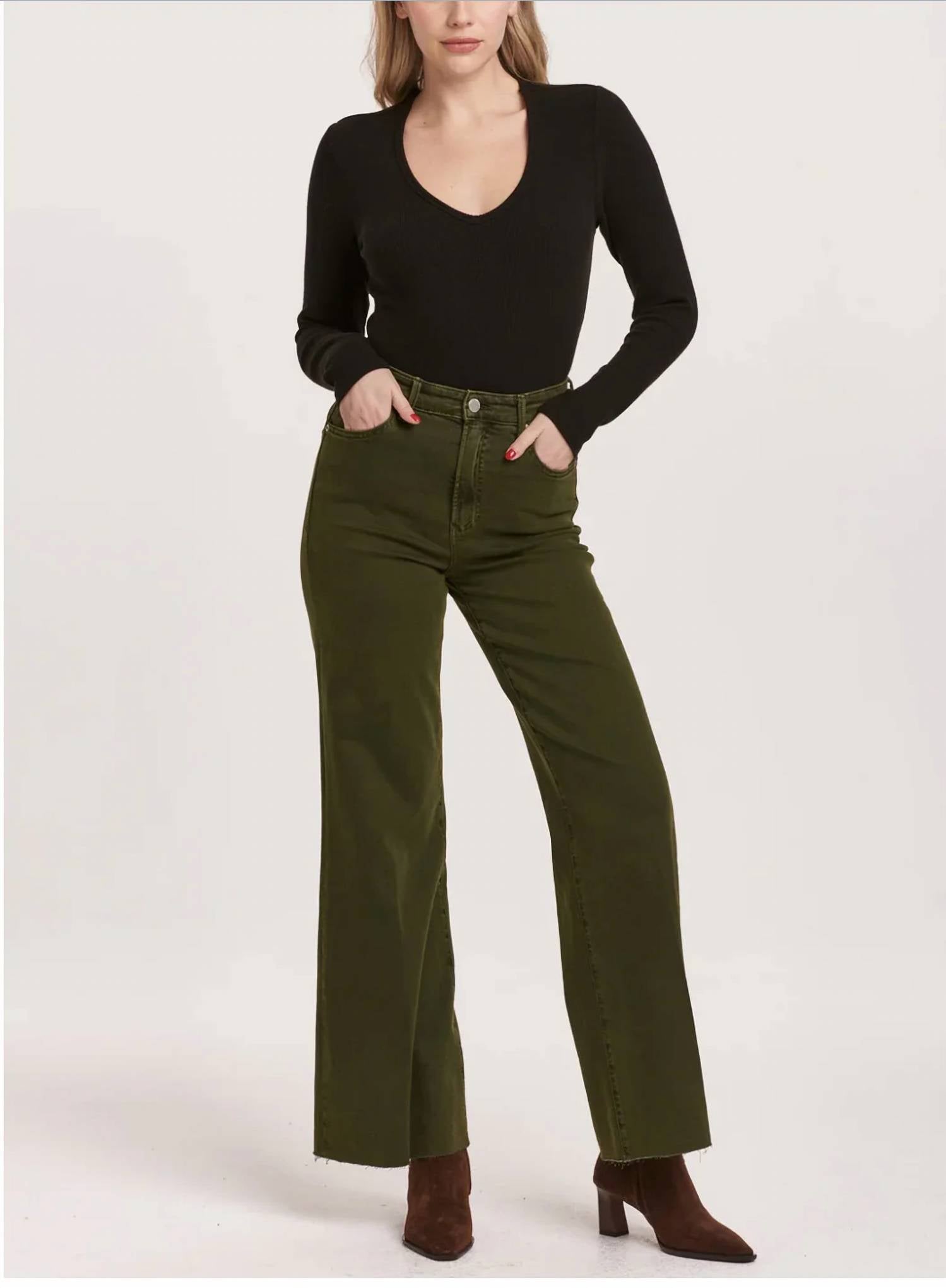 Dear John Denim - Fiona High-rise Wide-leg Jeans