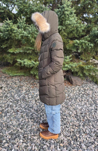 Pajar - Women's Quilted Puffer Jacket With Faux Fur