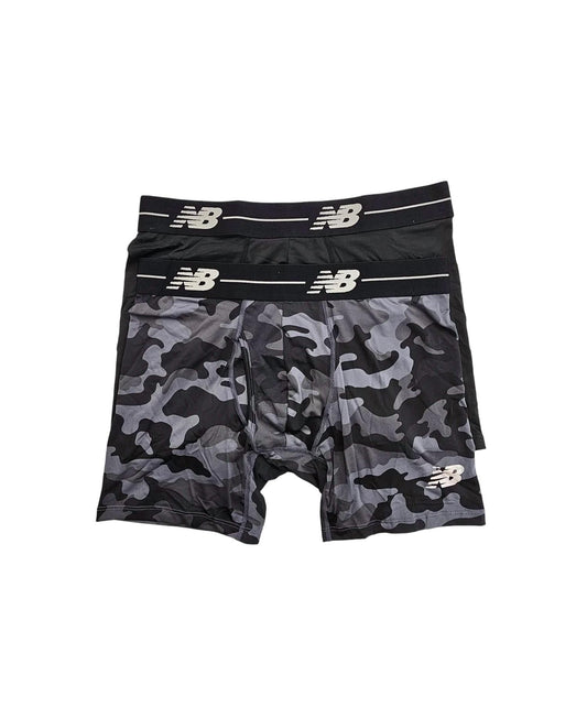 New Balance - Men's 2-Pack Premium Performance 6" Boxer Briefs