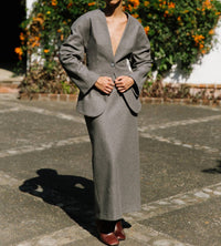 Sloan - Wool Circular Sleeve Blazer