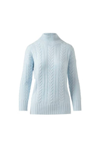 Kinross - Luxe Cable Funnel Sweater