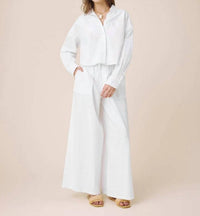 Splendid - Mallory Poplin Button Down Top