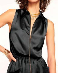Ramy Brook - Waverly Sleeveless Shirt Dress