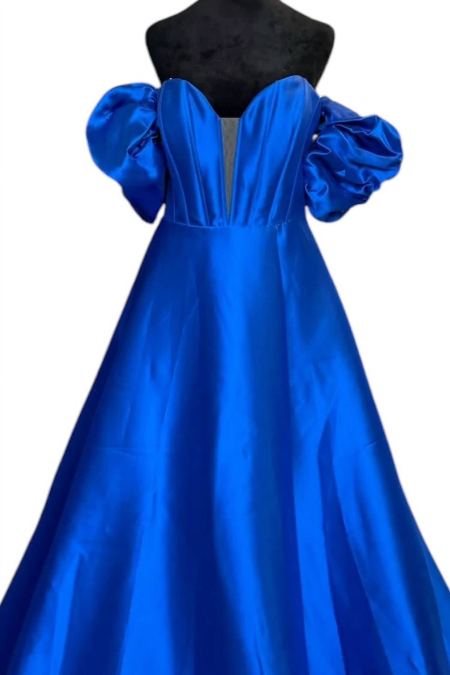 Sherri Hill - Women's A-line With Corset Bodice Dress