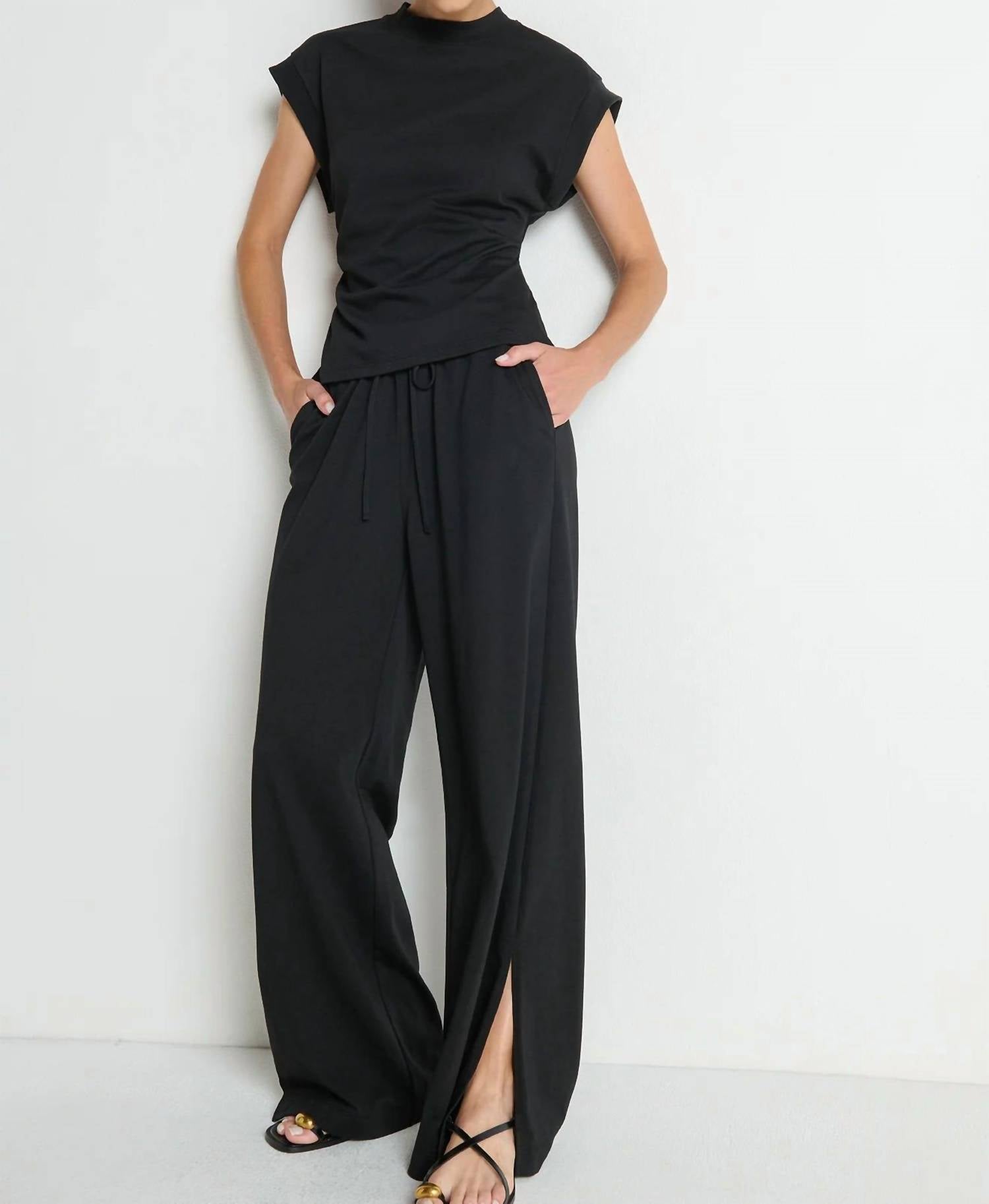 Nation Ltd - Andrea Side Shirred Top