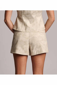 Hevron - Lilah Flat‑front Shorts