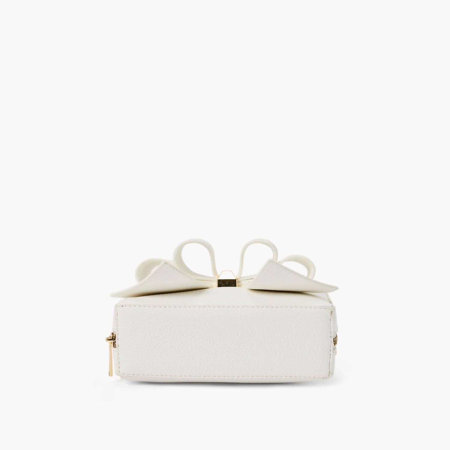 Like Dreams - Women's Mini Boxy Bow Vegan Crossbody Bag