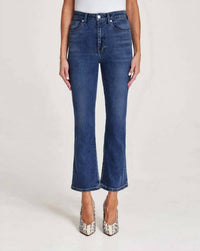 Le Jean - Bella Cropped Flare Jeans
