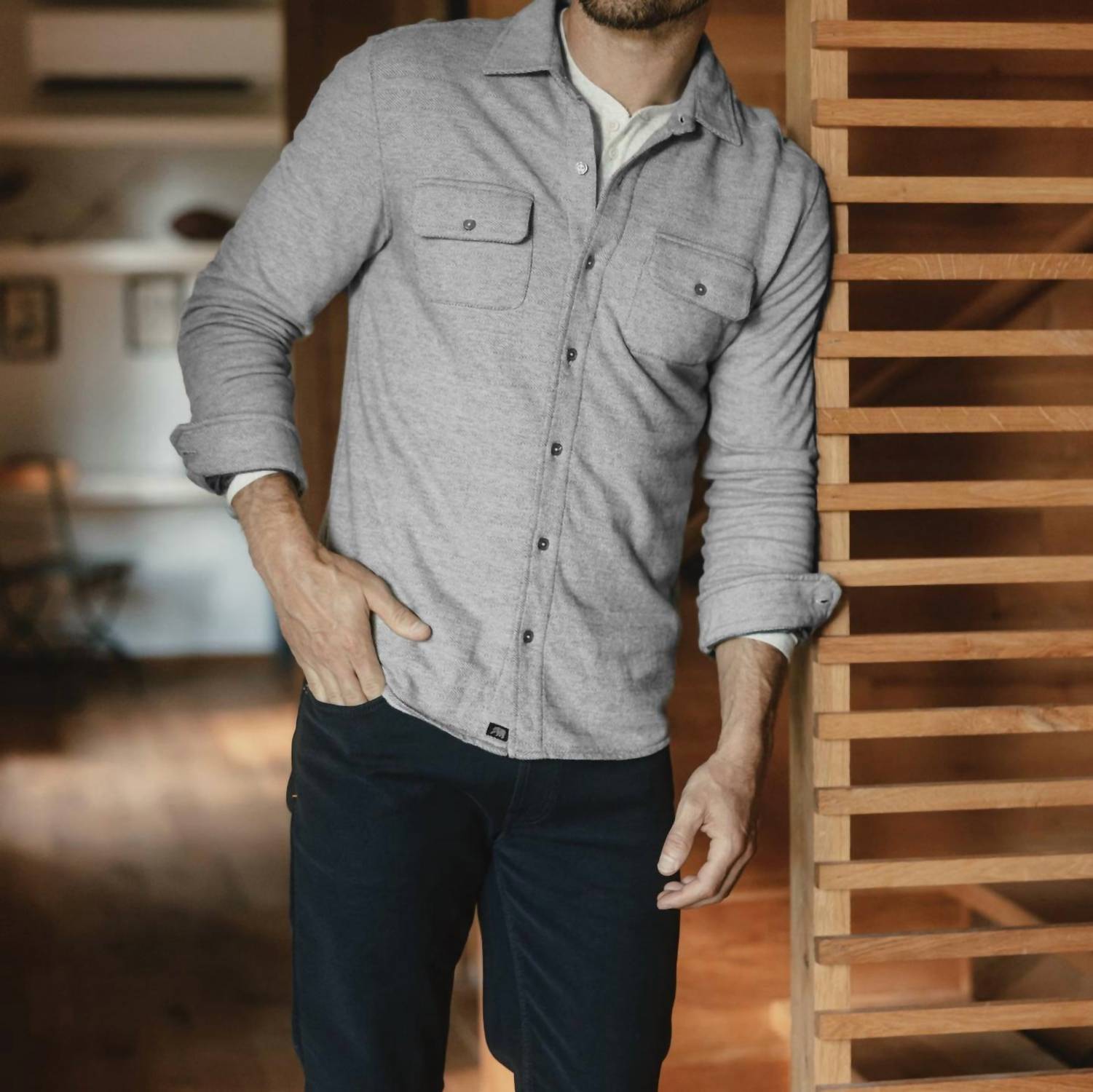 The Normal Brand - Textured Knit Shirt