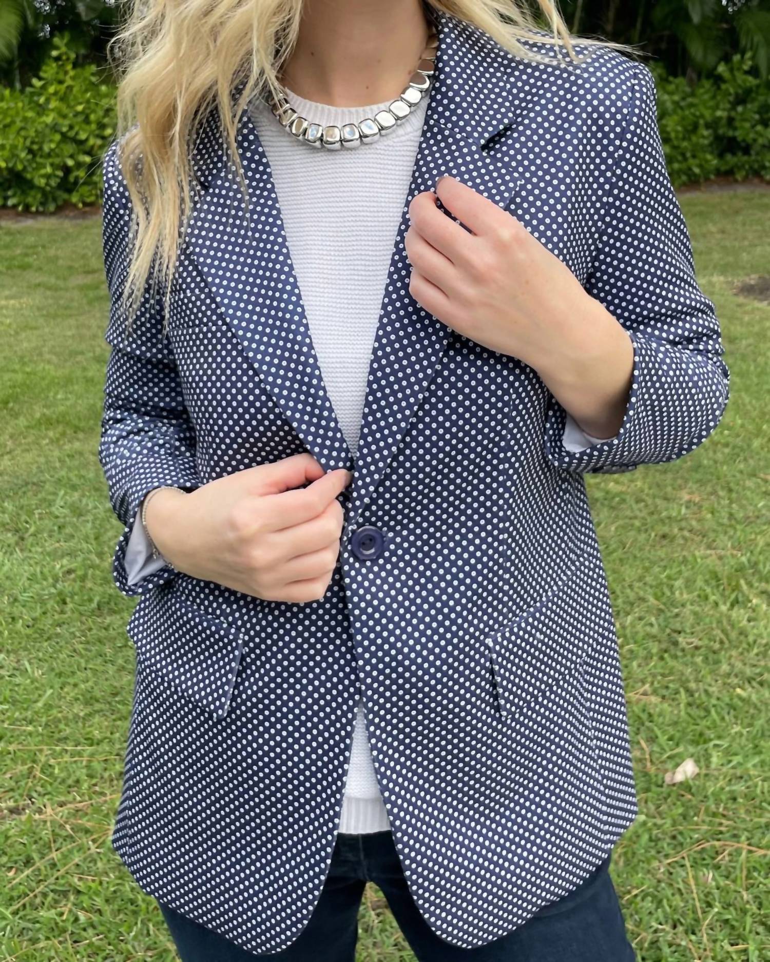 Peace Of Cloth - Pindot Jaime Blazer
