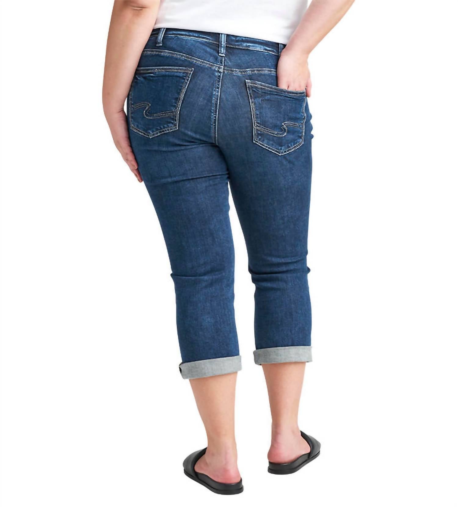 Silver Jeans Co - Suki Capri Jean - Plus