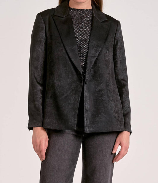 Elan - Wide Lapel Blazer