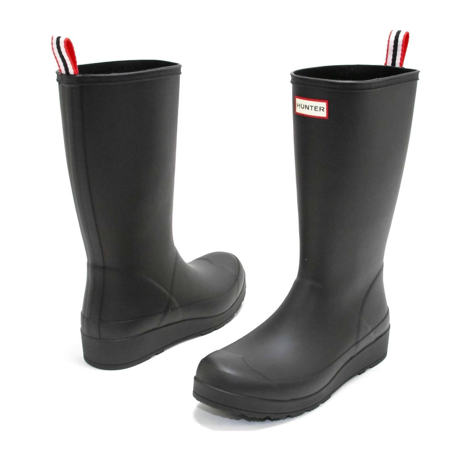 HUNTER Women's Original Tall Play Boots in black - women's shoe - view 5