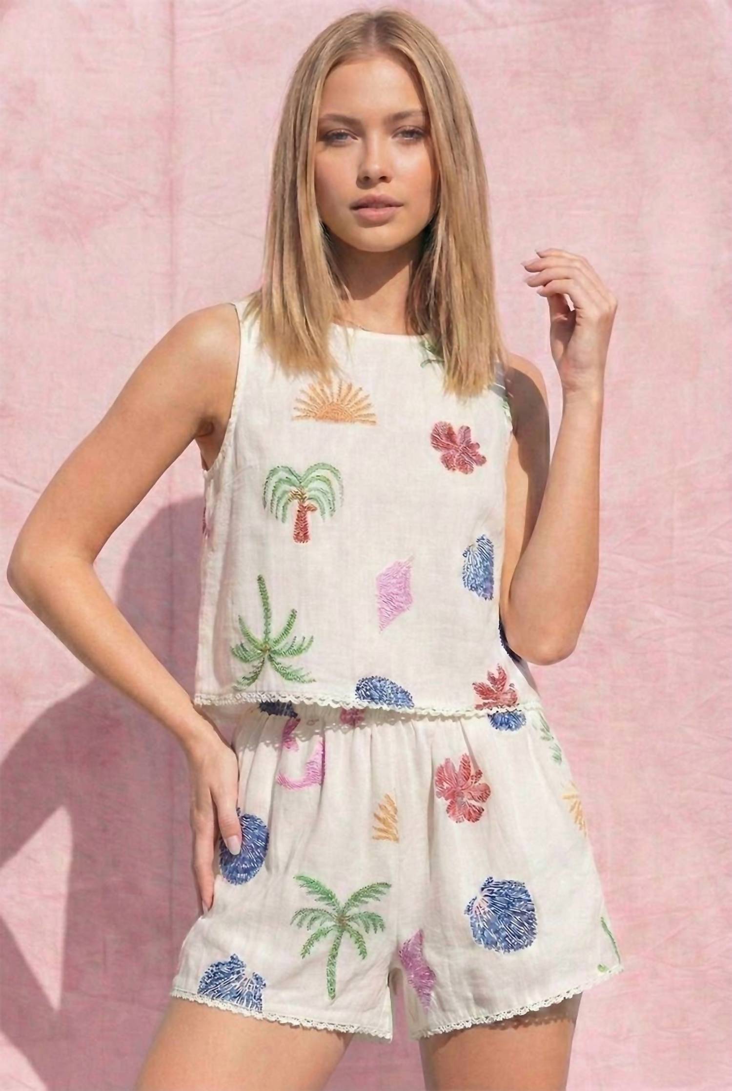Illa Illa - Seaside Two Piece Short Set