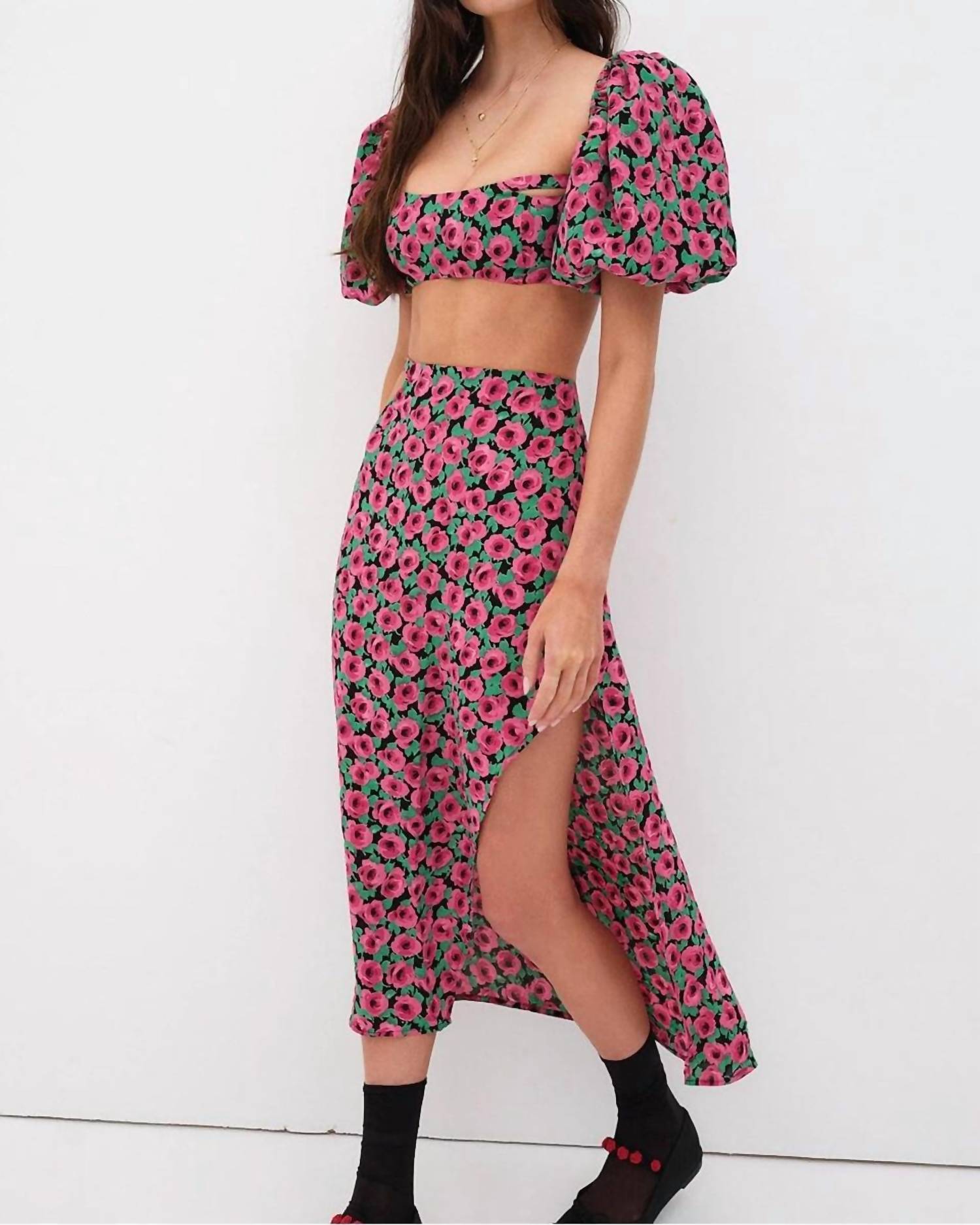 For Love & Lemons - Dolcetto Crop Top