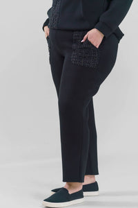 Joh - FERNE FRENCH SCUBA PANT WITH TWEED