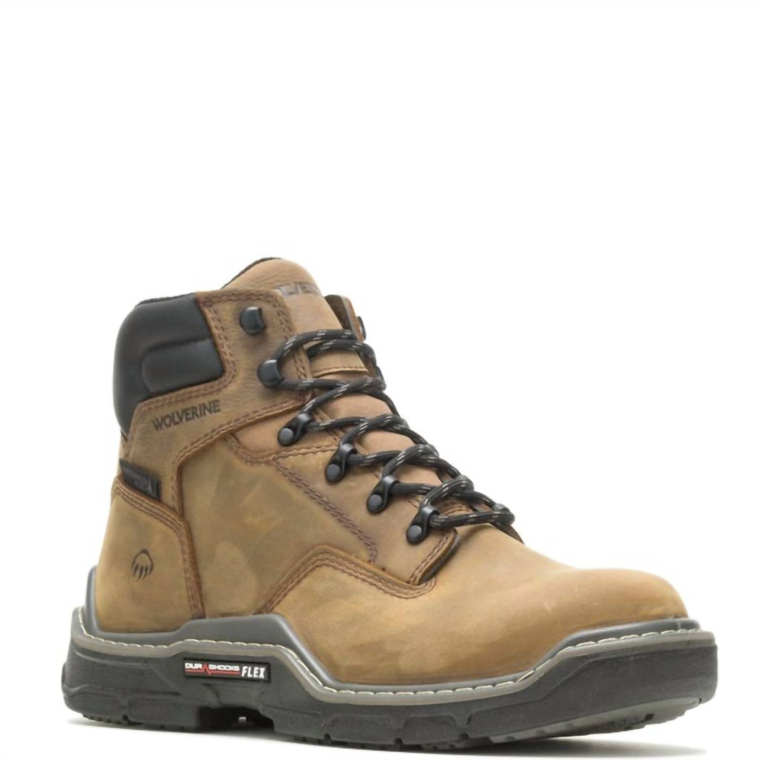 Wolverine - Men's Raider Durashocks Composite Toe Waterproof 6" Work Boots