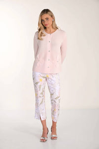 Frank Lyman - Fina Floral Print Cropped Trousers
