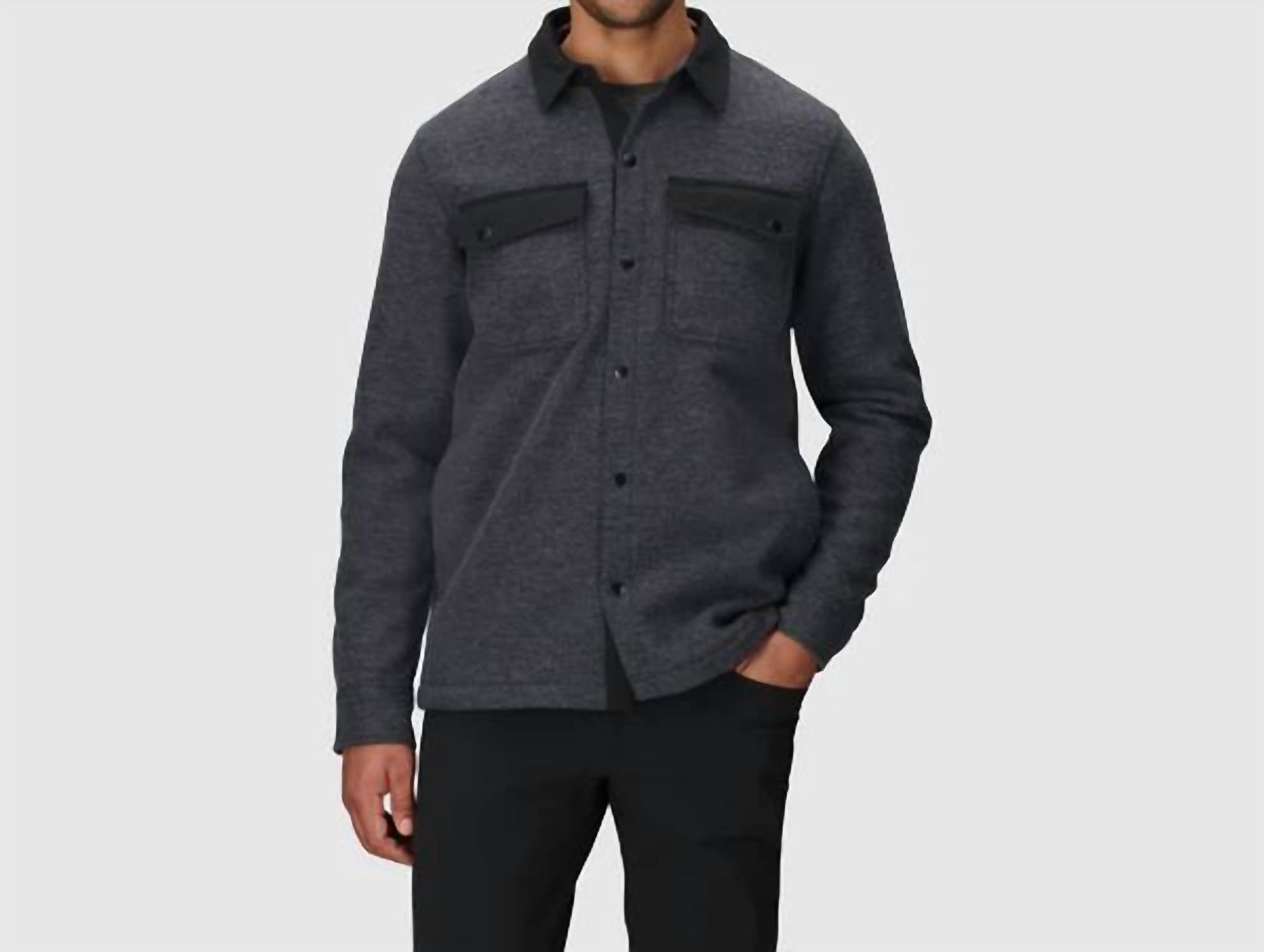 OUTDOOR RESEARCH Ranger Shirt Jacket in atlantic heather - men's shirt