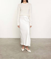 Enza Costa - SATIN BIAS CUT SKIRT