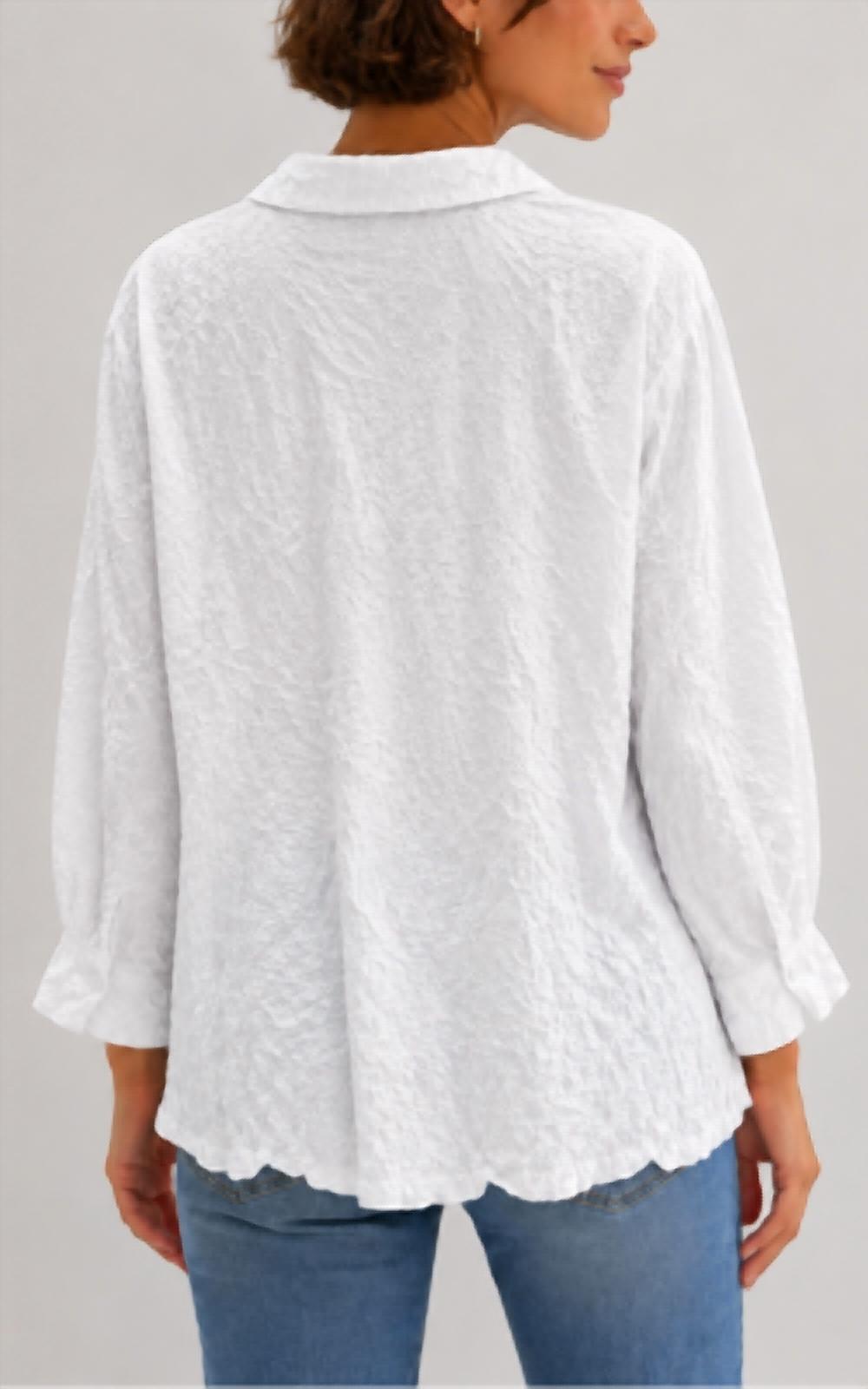 Habitat - Crinkle Button Up Shirt