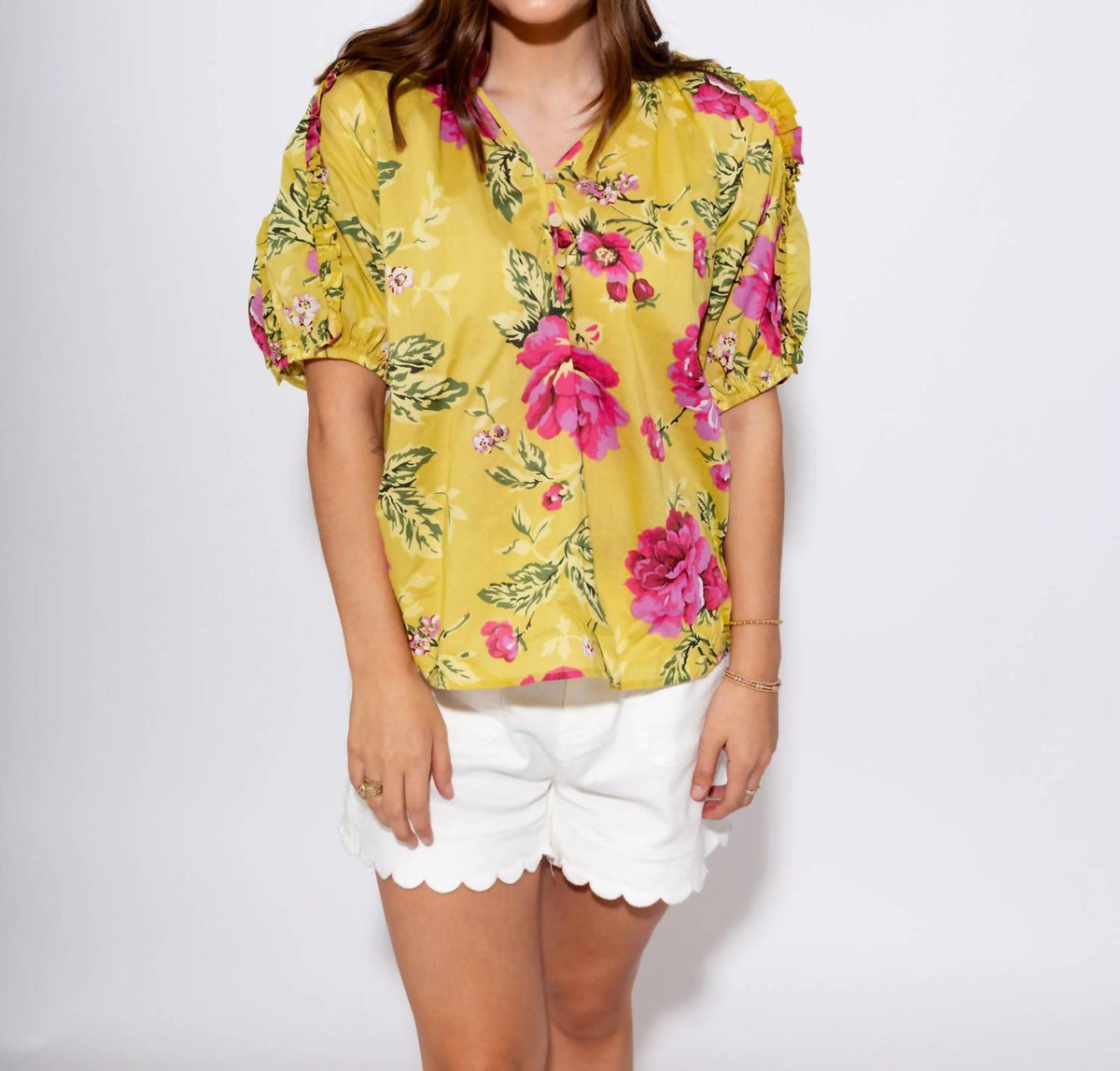 Ivy Jane - Ruffles And Roses Top