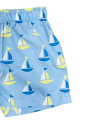 Funtasia Too - Boys Boats Swim Trunks