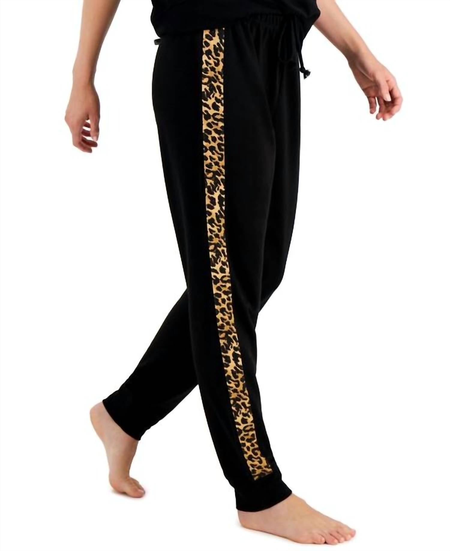 Jenni By Jennifer Moore - On Repeat Animal Striped Pajama Jogger