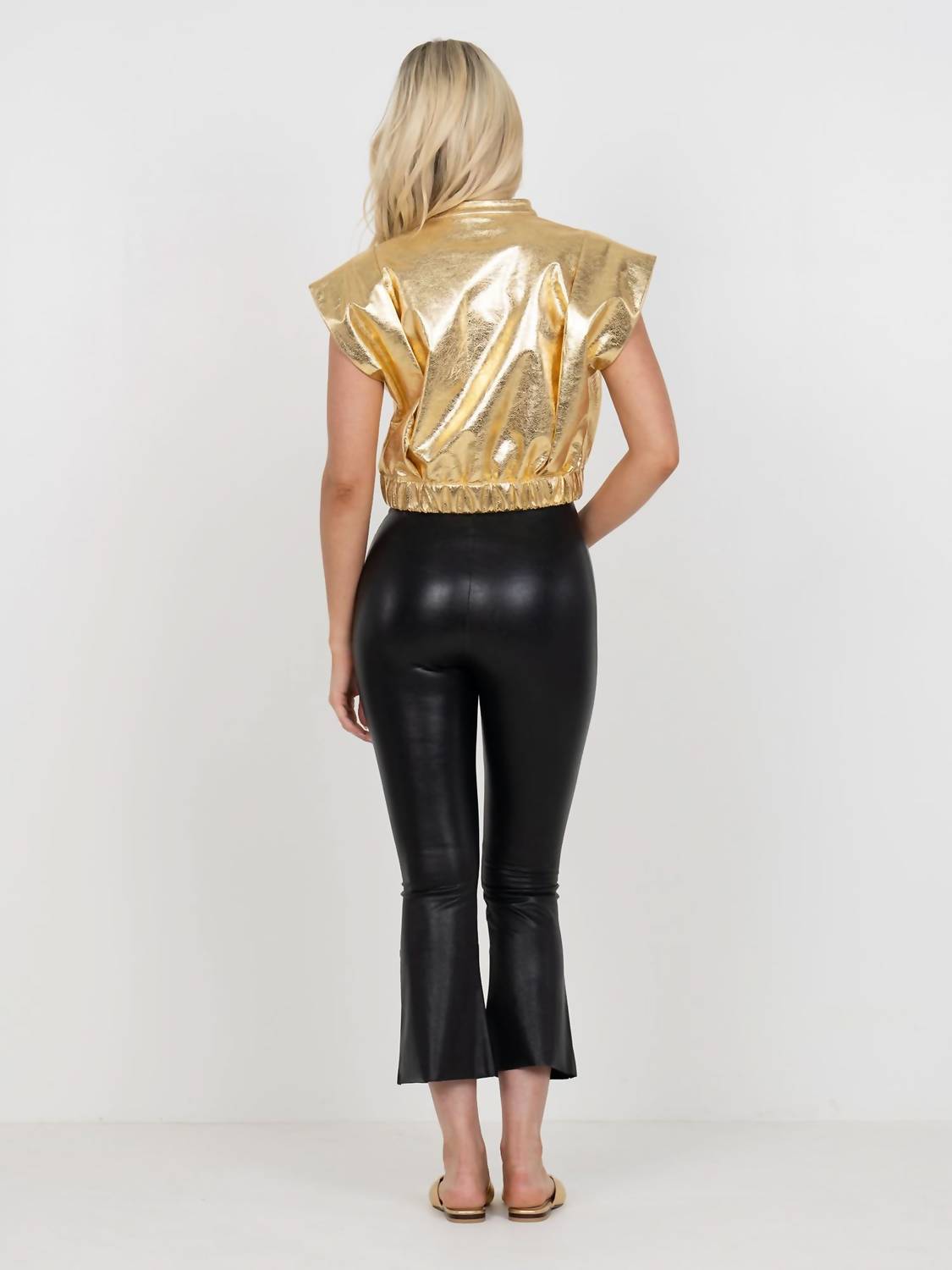 Emily Mccarthy - Vegan Leather Evie Top