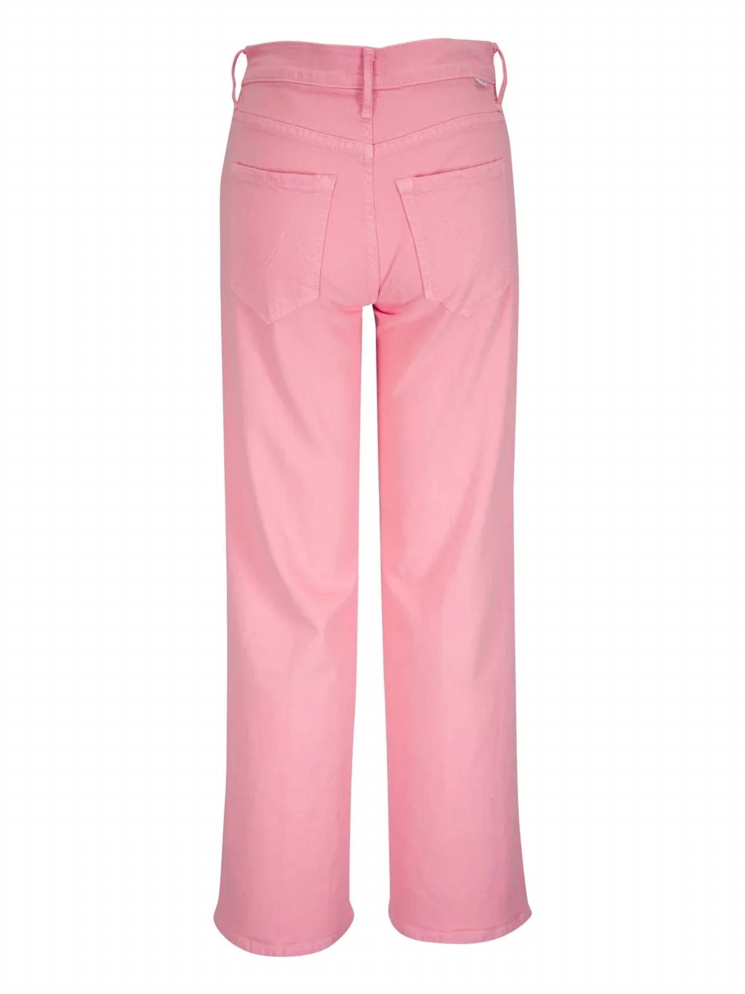 Mother Women's Maven Jeans in rose pink - women's jeans - detail view