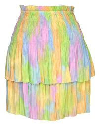 Current Air - Women's Cotton Candy Pleated Mini Skirt