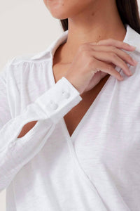 Goldie Lewinter - Lauren Surplice Top