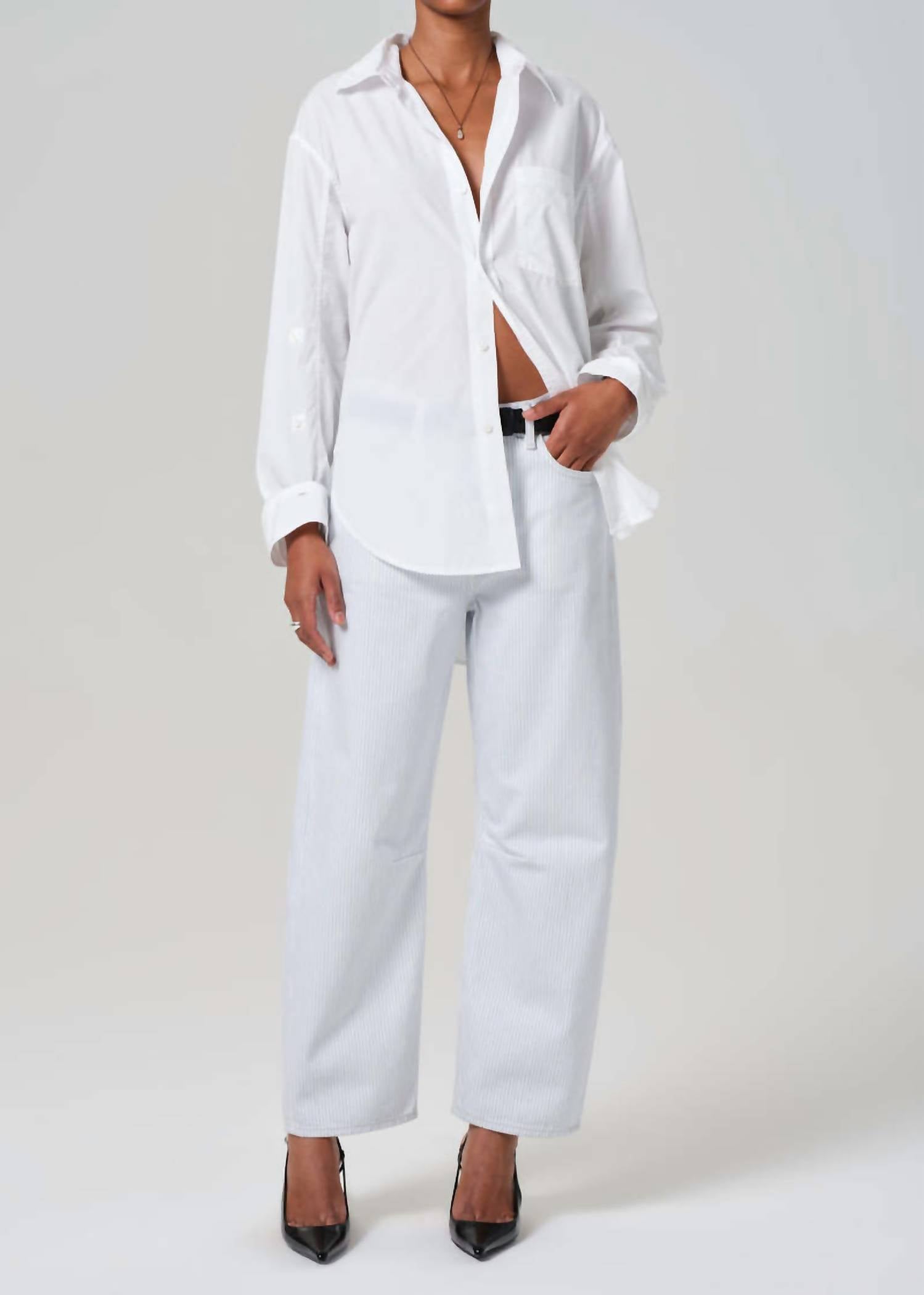 Citizens of Humanity Miro Reworked Jean in marine stripe - women's jeans