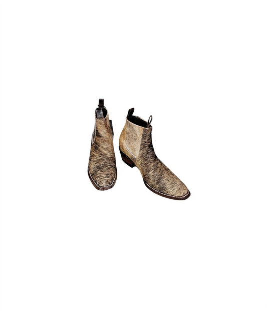 Stiefeld - Women's Aurora Brindle Cowhide Booties