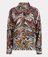 Esqualo - Birgitta Basic Waves Blouse