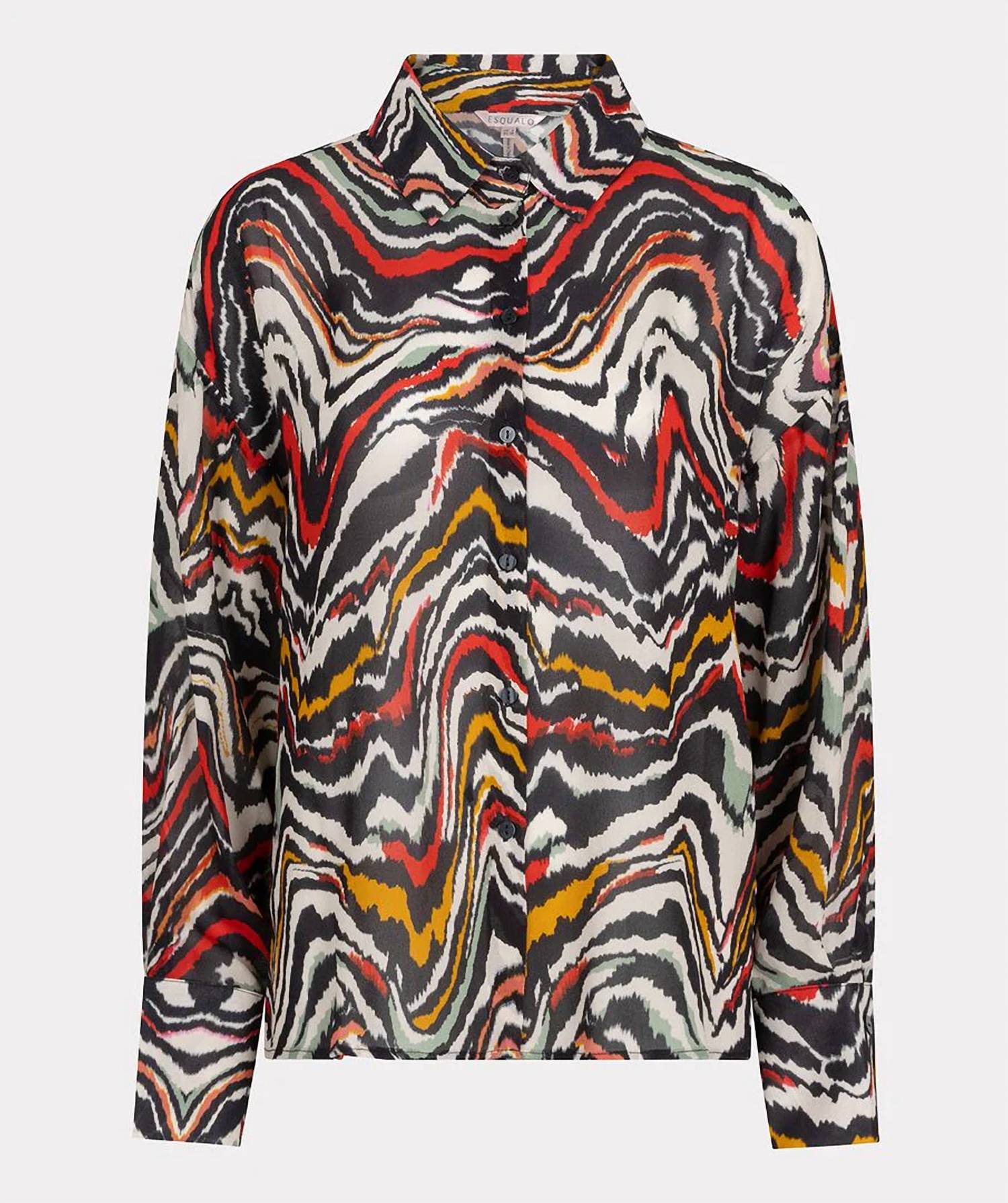 Esqualo - Birgitta Basic Waves Blouse