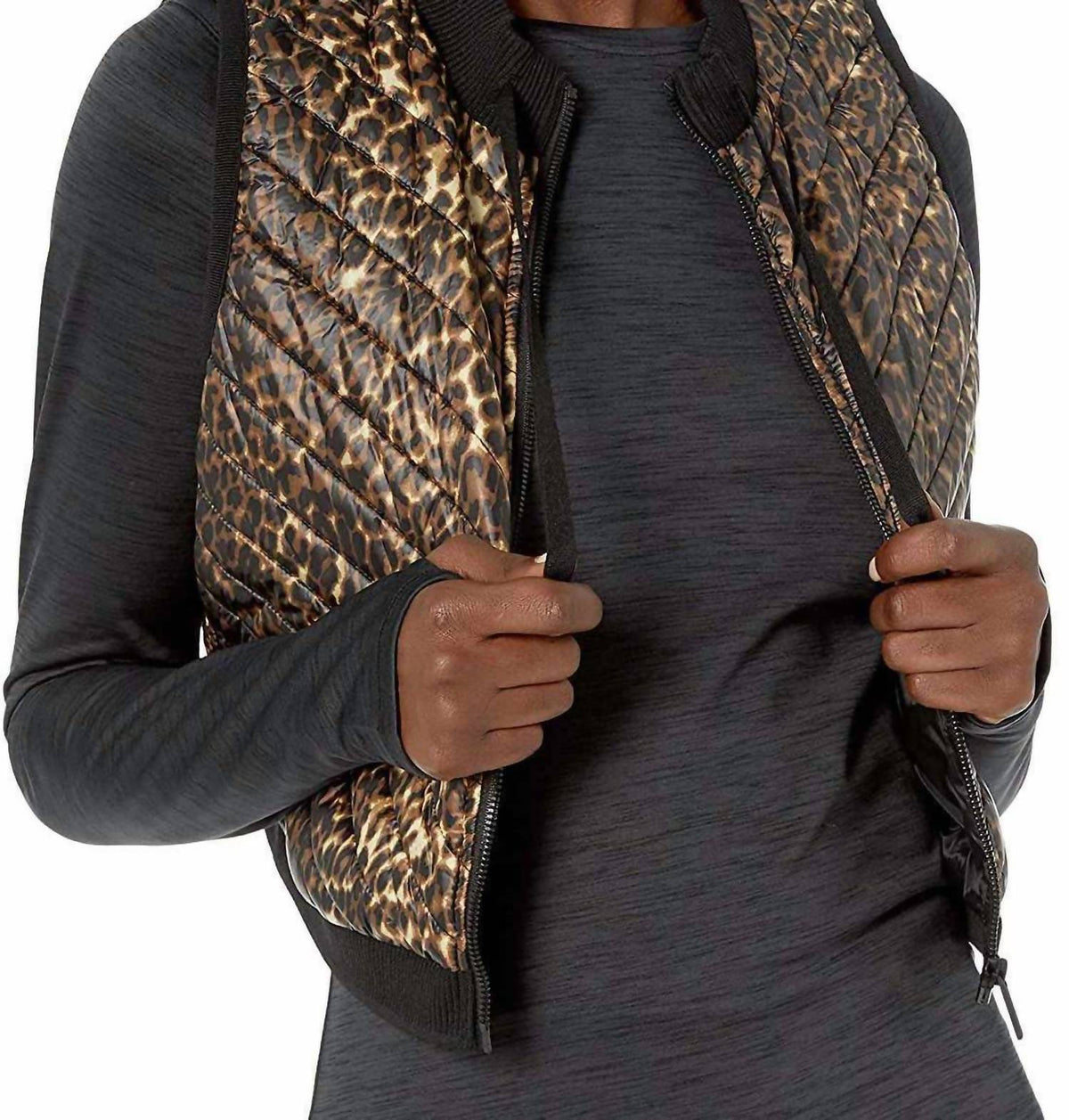 Calvin Klein - Cropped Quilted Vest
