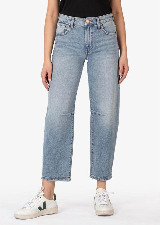 Kut From The Kloth - Ashley High Rise Slouchy Barrel Straight Leg Jean