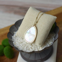 Lauren Lane - Women's Teardrop Pendant Necklace